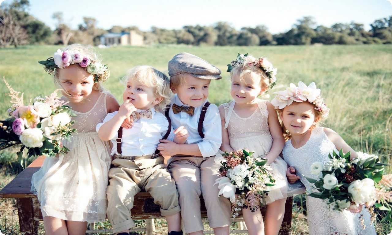 Участие детей-подружек невесты на свадьбе в Великобритании - это уникальная и интересная традиция, которая добавляет очарования и незабываемых моментов в свадебный день.