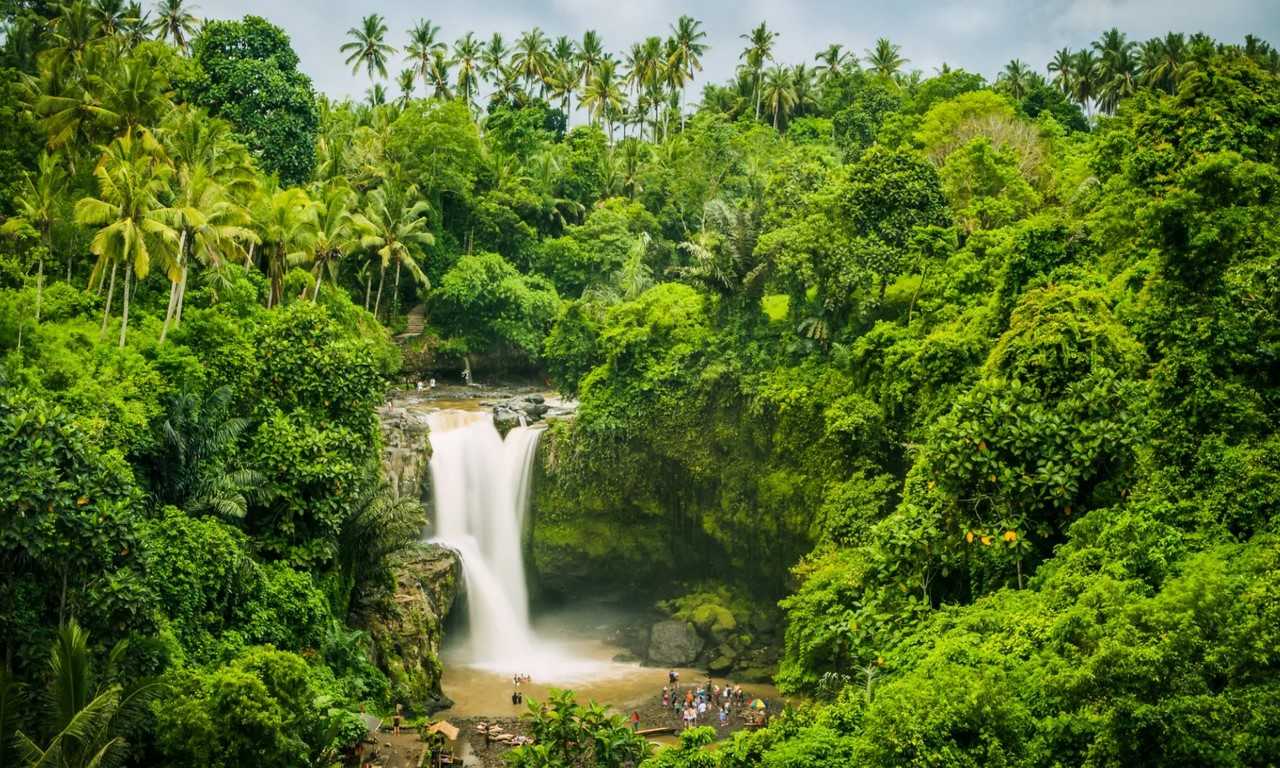 Путешествие на остров Бали - незабываемое приключение в окружении прекрасных природных достопримечательностей. Здесь вы найдете множество красивых водопадов, густых тропических лесов и кристально чистых озер.